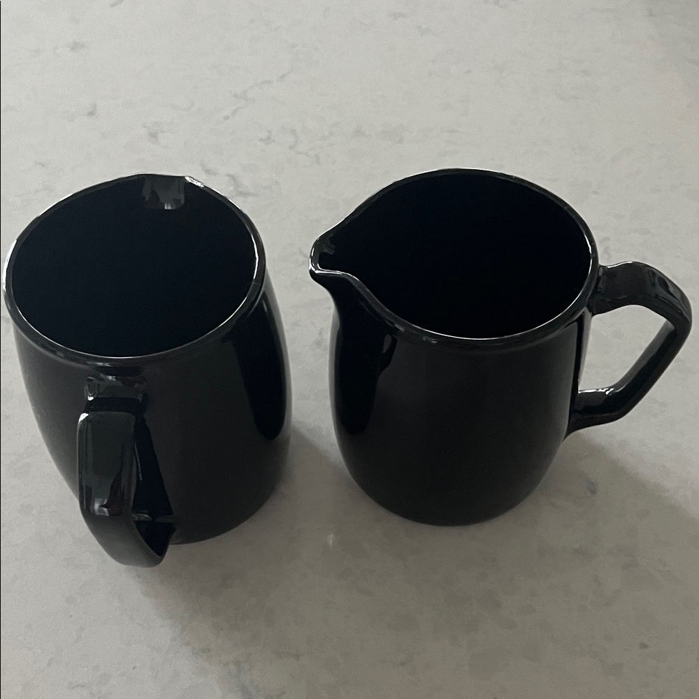 Bob Van Allen Mikasa Jet Black Ceramic Collection